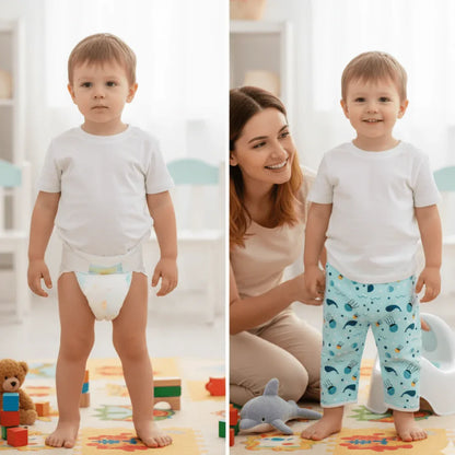 PantaSec™ - Pantalon d'apprentissage étanche et lavable | RONDOR - Rondor