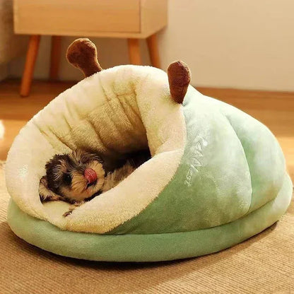 PawPrestige Luxe Lit pour Chien Pliable | Confort ultime et chaleur pour votre chien en hiver - Rondor
