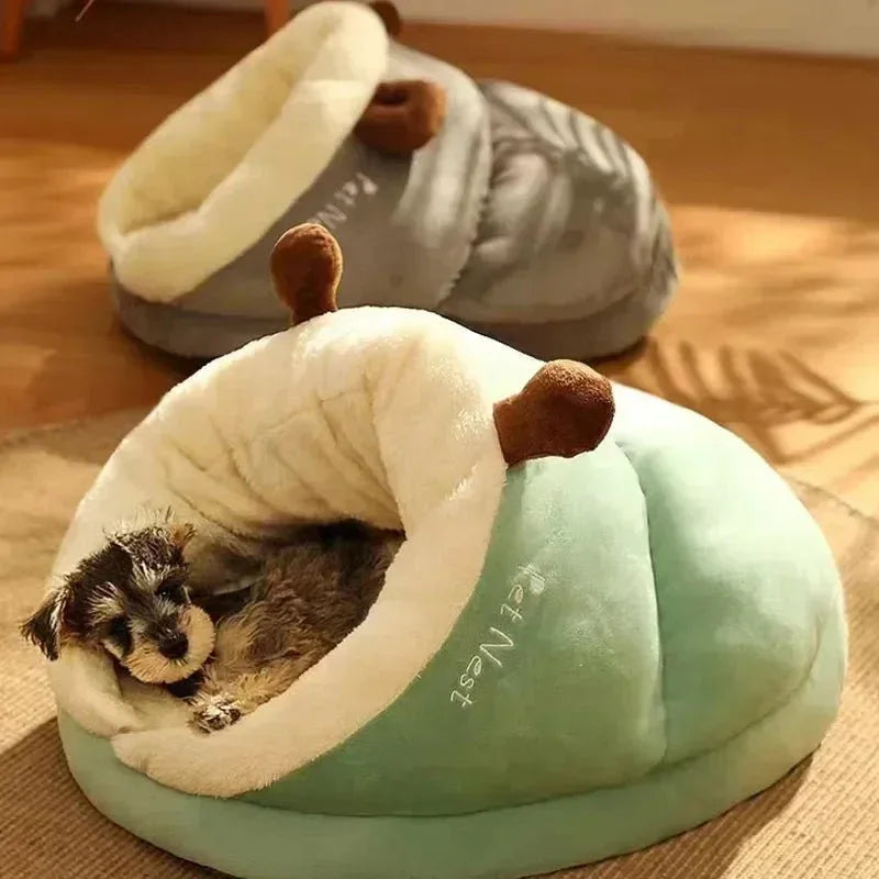 PawPrestige Luxe Lit pour Chien Pliable | Confort ultime et chaleur pour votre chien en hiver - Rondor