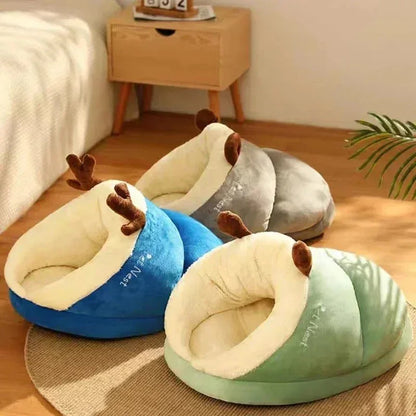 PawPrestige Luxe Lit pour Chien Pliable | Confort ultime et chaleur pour votre chien en hiver - Rondor