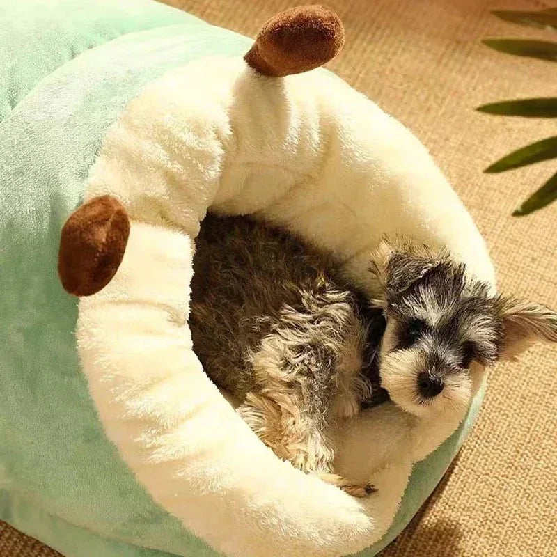 PawPrestige Luxe Lit pour Chien Pliable | Confort ultime et chaleur pour votre chien en hiver - Rondor
