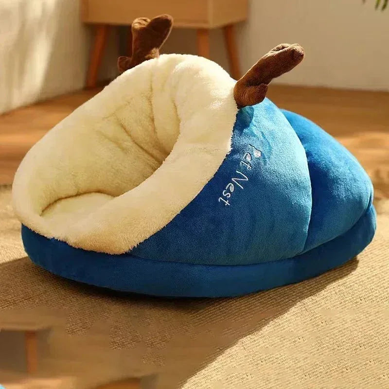 PawPrestige Luxe Lit pour Chien Pliable | Confort ultime et chaleur pour votre chien en hiver - Rondor