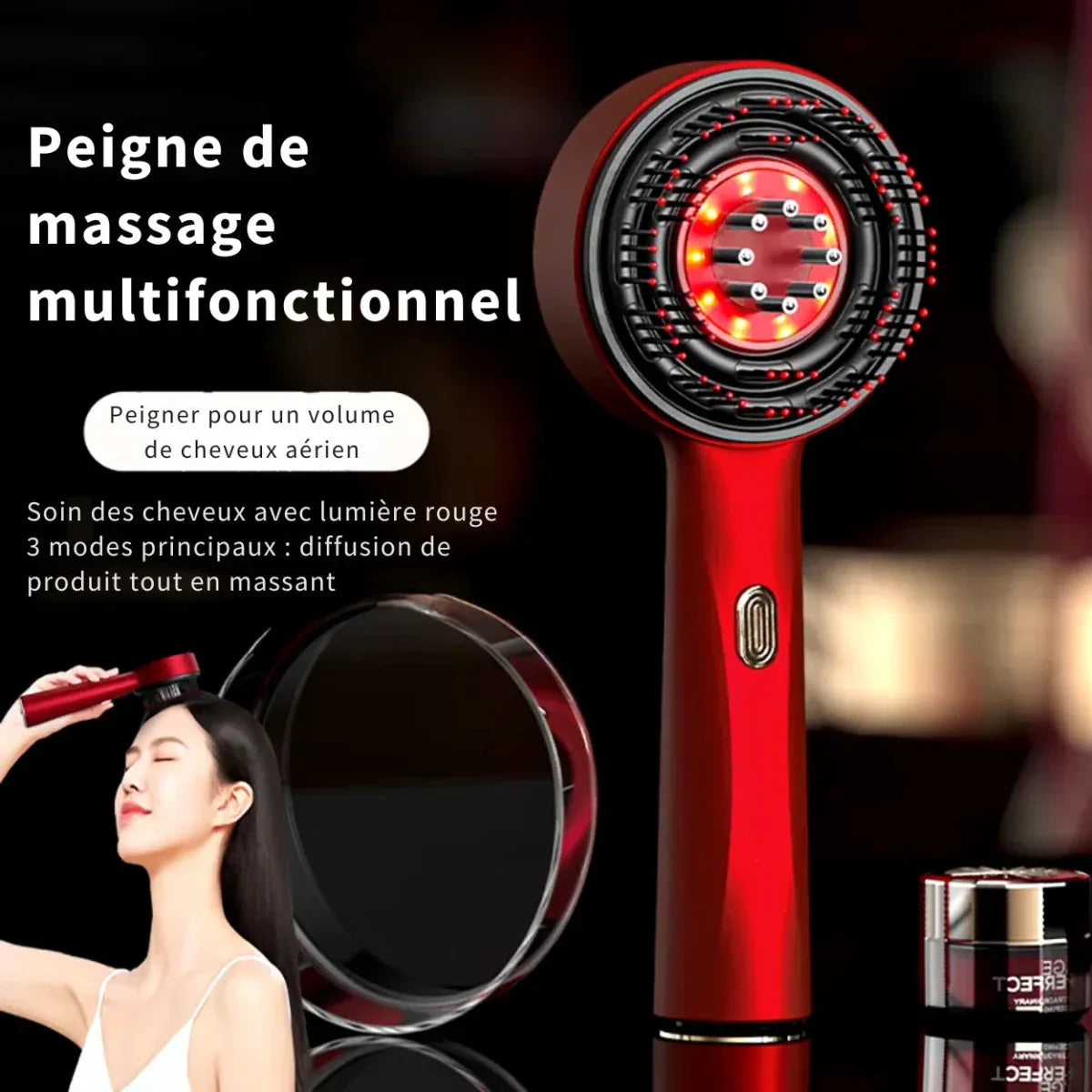 Peigne de Massage Électrique - Rondor