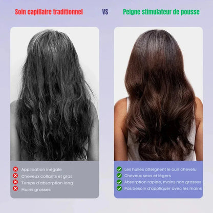 Peigne Électrique de Croissance des Cheveux - Rondor