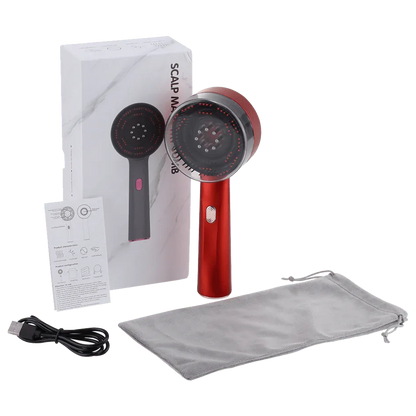 Peigne LED Portable 630 nm – Massage & Nutrition Capillaire - Rondor