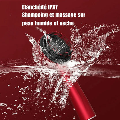 Peigne LED Portable 630 nm – Massage & Nutrition Capillaire - Rondor