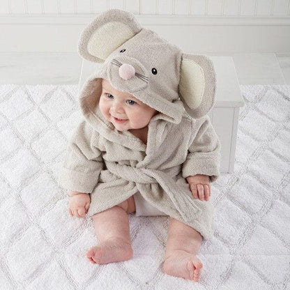 PEIGNOIR BAIN BÉBÉ ANIMAUX - Rondor