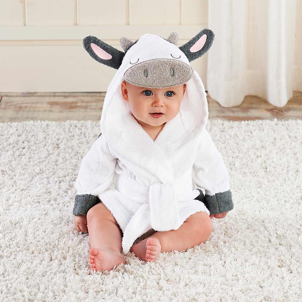 PEIGNOIR BAIN BÉBÉ ANIMAUX - Rondor