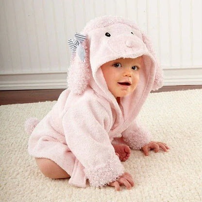 PEIGNOIR BAIN BÉBÉ ANIMAUX - Rondor