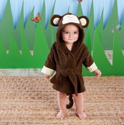 PEIGNOIR BAIN BÉBÉ ANIMAUX - Rondor