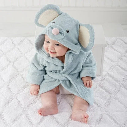 PEIGNOIR BAIN BÉBÉ ANIMAUX - Rondor