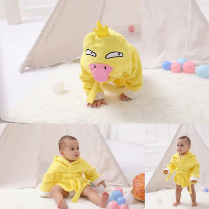 PEIGNOIR BAIN BÉBÉ ANIMAUX - Rondor