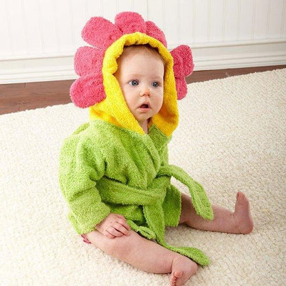 PEIGNOIR BAIN BÉBÉ ANIMAUX - Rondor