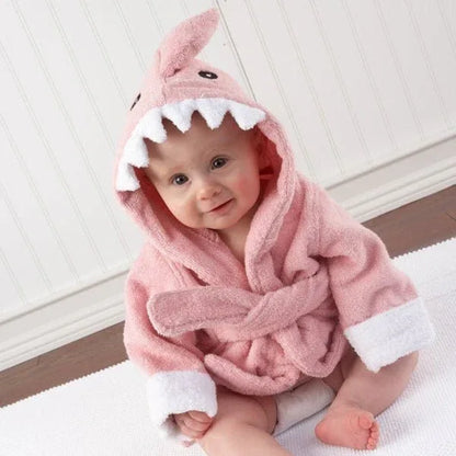 PEIGNOIR BAIN BÉBÉ ANIMAUX - Rondor