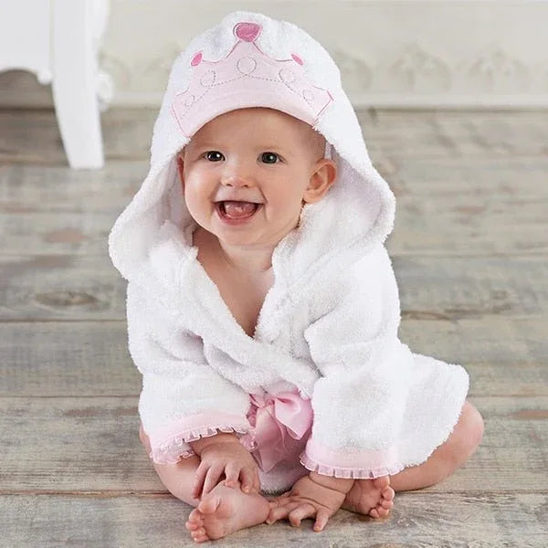 PEIGNOIR BAIN BÉBÉ ANIMAUX - Rondor