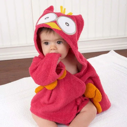 PEIGNOIR BAIN BÉBÉ ANIMAUX - Rondor