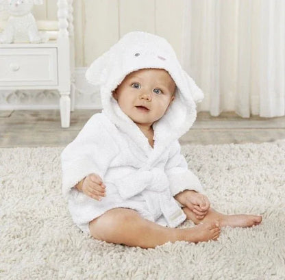 PEIGNOIR BAIN BÉBÉ ANIMAUX - Rondor