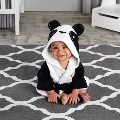 PEIGNOIR BAIN BÉBÉ ANIMAUX - Rondor