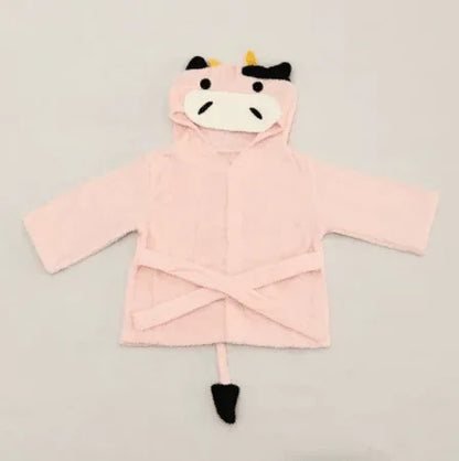 PEIGNOIR BAIN BÉBÉ ANIMAUX - Rondor