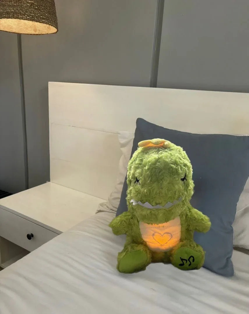Peluche Teddy Anti - Anxiété™ – Compagnon Lumineux & Musical pour Nuits Paisibles (1 à 6 ans) - Rondor