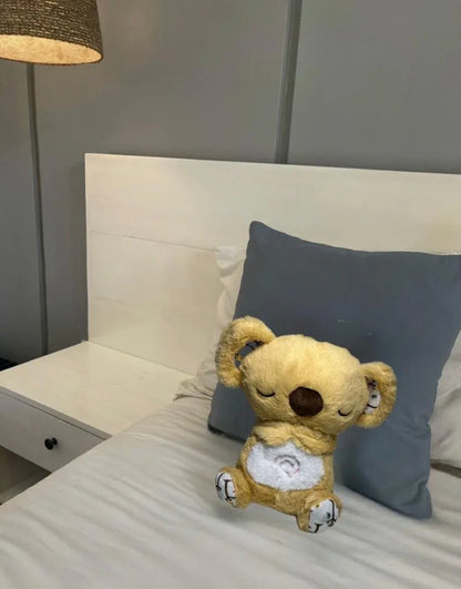 Peluche Teddy Anti - Anxiété™ – Compagnon Lumineux & Musical pour Nuits Paisibles (1 à 6 ans) - Rondor