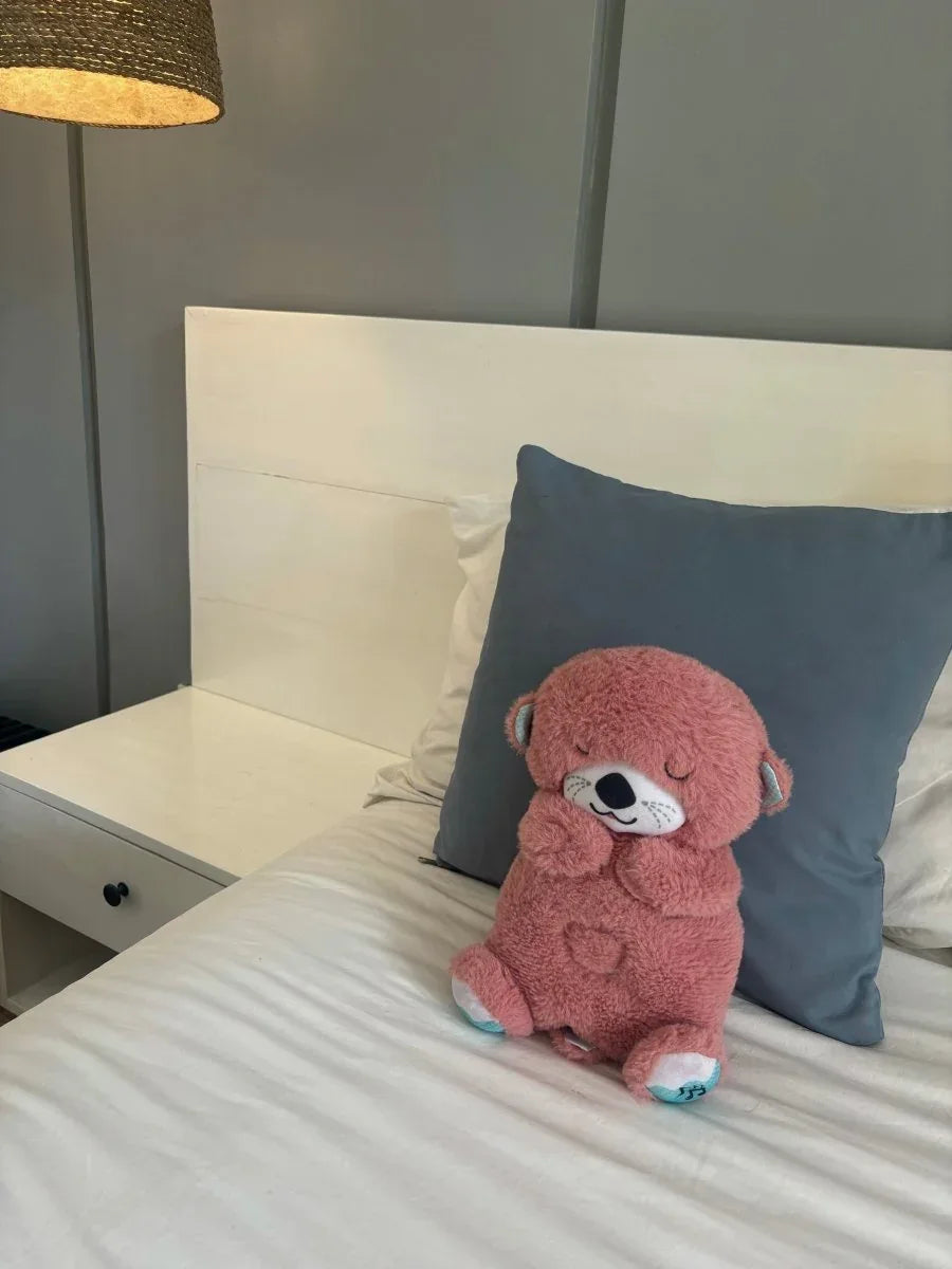 Peluche Teddy Anti - Anxiété™ – Compagnon Lumineux & Musical pour Nuits Paisibles (1 à 6 ans) - Rondor