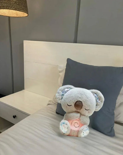 Peluche Teddy Anti - Anxiété™ – Compagnon Lumineux & Musical pour Nuits Paisibles (1 à 6 ans) - Rondor