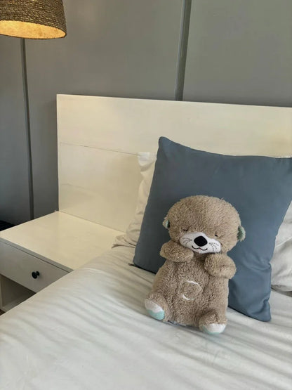 Peluche Teddy Anti - Anxiété™ – Compagnon Lumineux & Musical pour Nuits Paisibles (1 à 6 ans) - Rondor