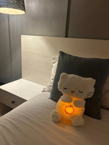 Peluche Teddy Anti - Anxiété™ – Compagnon Lumineux & Musical pour Nuits Paisibles (1 à 6 ans) - Rondor