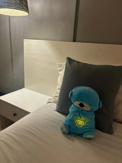 Peluche Teddy Anti - Anxiété™ – Compagnon Lumineux & Musical pour Nuits Paisibles (1 à 6 ans) - Rondor