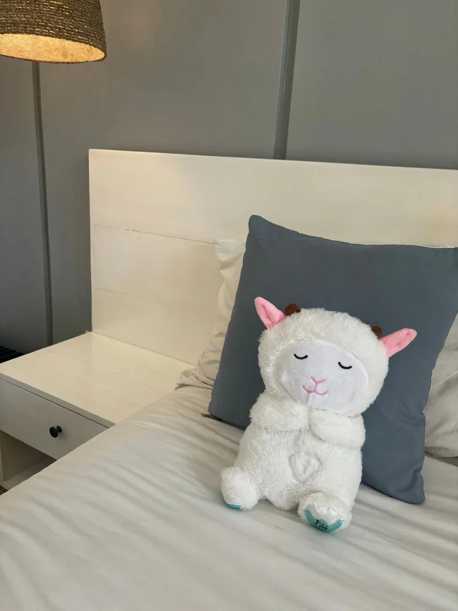 Peluche Teddy Anti - Anxiété™ – Compagnon Lumineux & Musical pour Nuits Paisibles (1 à 6 ans) - Rondor
