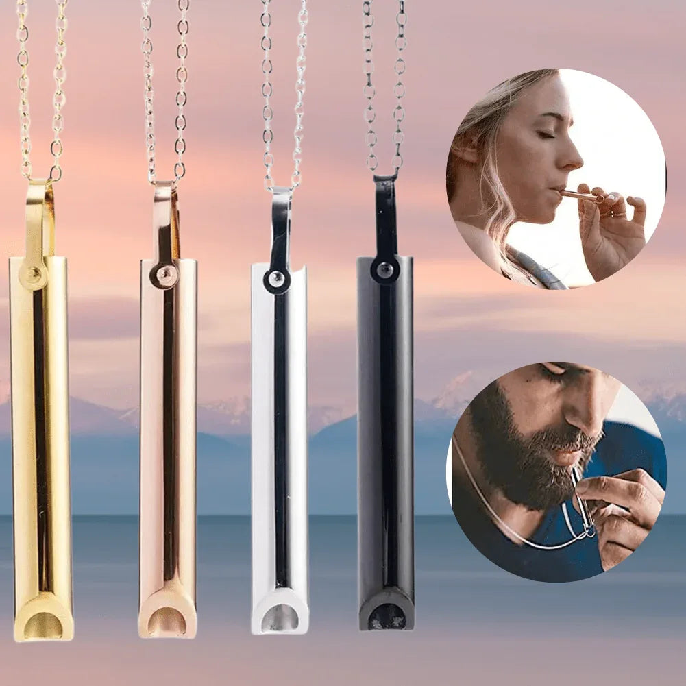 Pendentif Inhalateur Naturel Antitabac Sans Nicotine Et Sans Produits Chimiques - Rondor