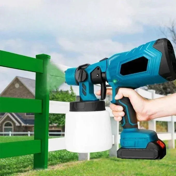 Pistolet Peinture Electrique Sans Fil - Projets Rapides et Efficace - Rondor