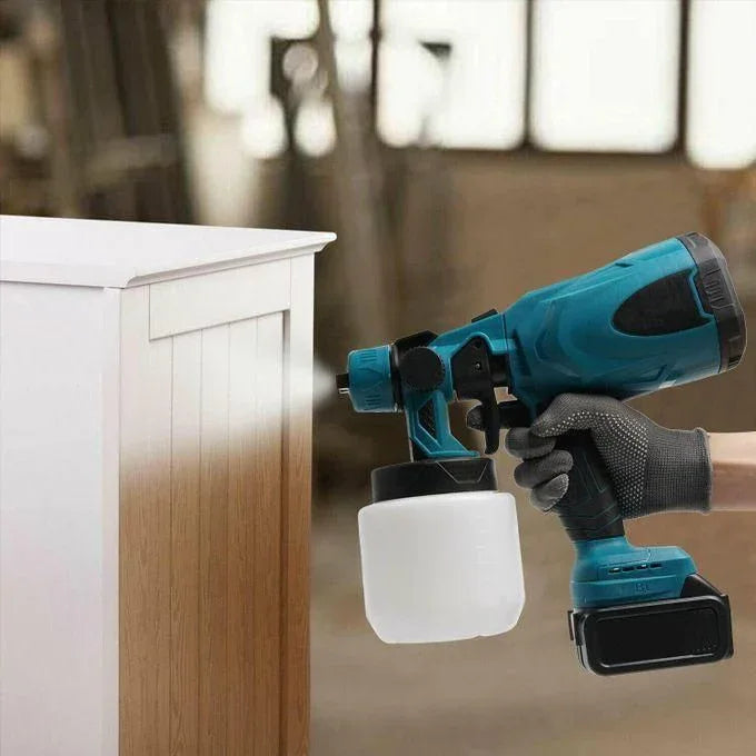 Pistolet Peinture Electrique Sans Fil - Projets Rapides et Efficace - Rondor