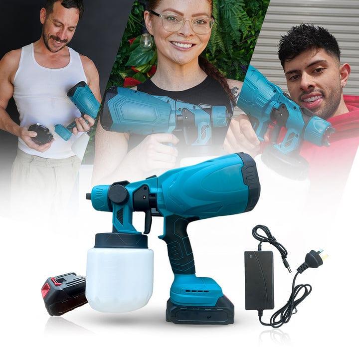 Pistolet Peinture Electrique Sans Fil - Projets Rapides et Efficace - Rondor
