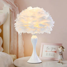 PlumaLuxe™ – Lampe de Table à Plumes Élégante Style Nordique Moderne | RONDOR - Rondor