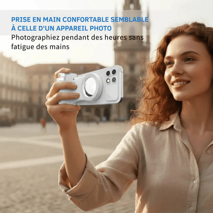 Poignée magnétique pour appareil photo de téléphone - Rondor