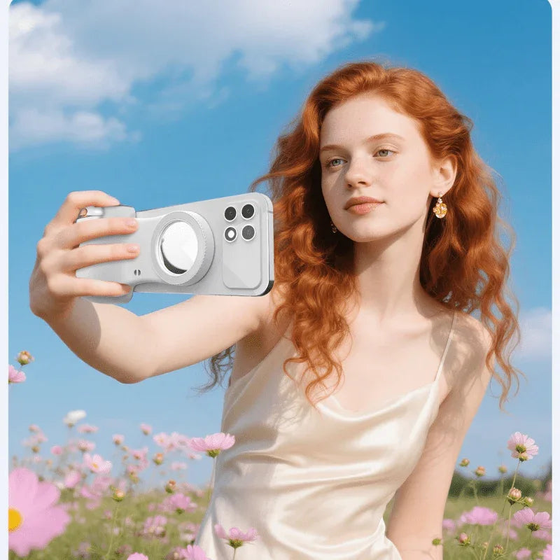 Poignée magnétique pour appareil photo de téléphone - Rondor