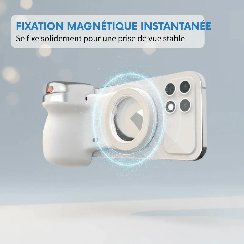 Poignée magnétique pour appareil photo de téléphone - Rondor
