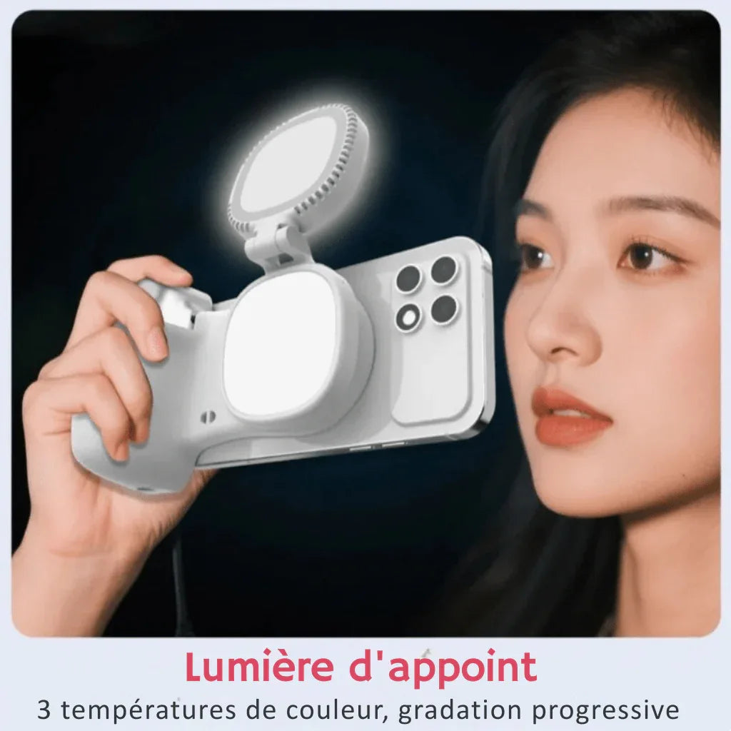 Poignée magnétique pour appareil photo de téléphone - Rondor