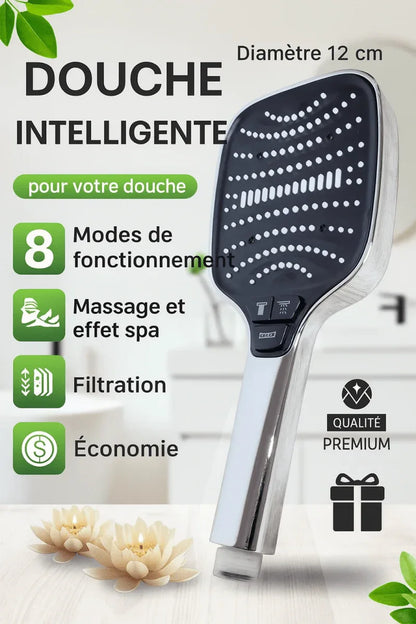Pommeau de douche anti calcaire - Rondor