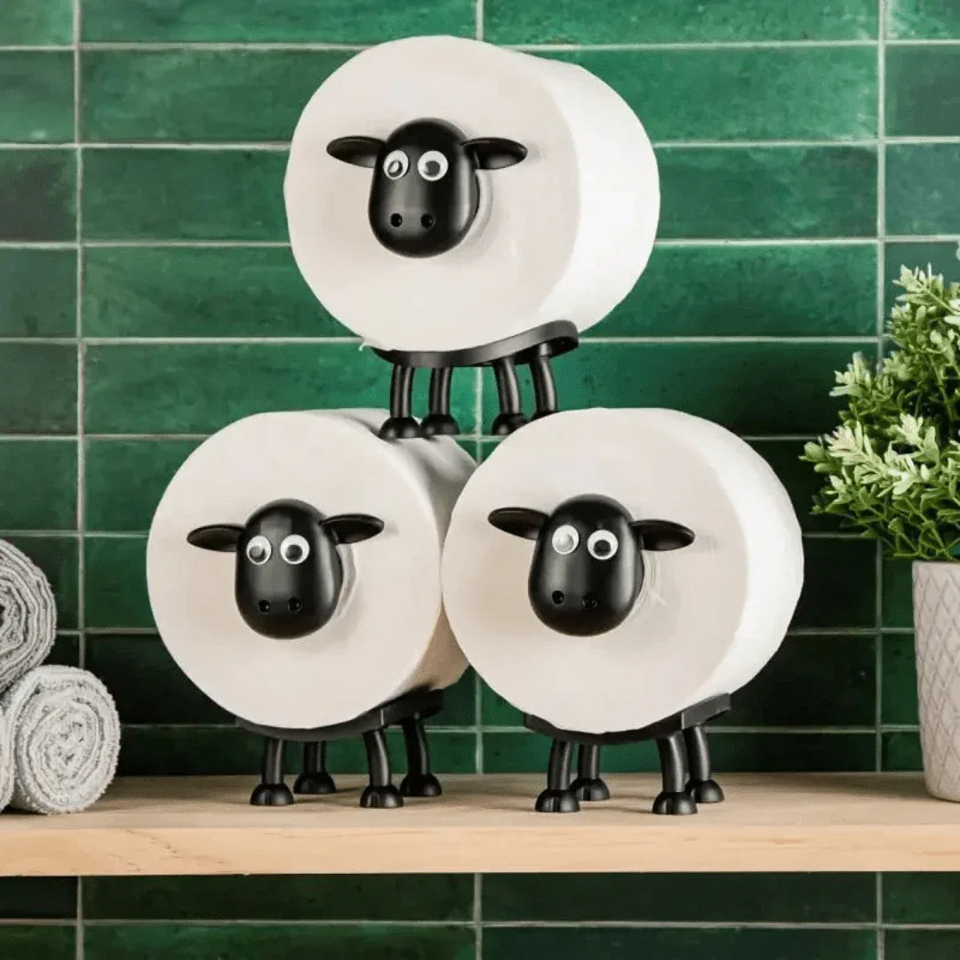 Porte - rouleau décoratif en forme de mouton - Rondor