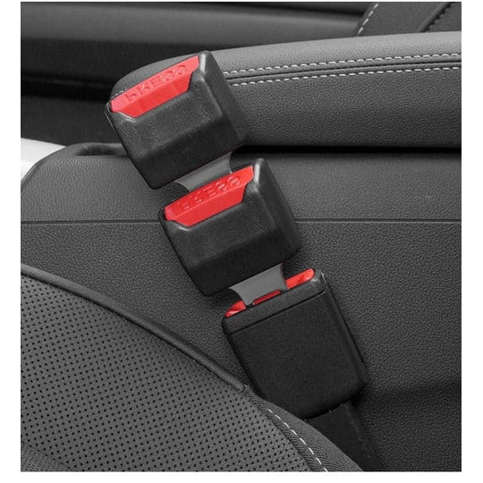 Car Seat Belt Extenders with Metal Buckle, Set of 2