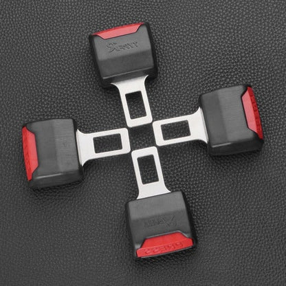 Car Seat Belt Extenders with Metal Buckle, Set of 2