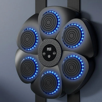 PUNCHBEAT – Machine de boxe intelligente avec musique Bluetooth et éclairage RGB - Rondor