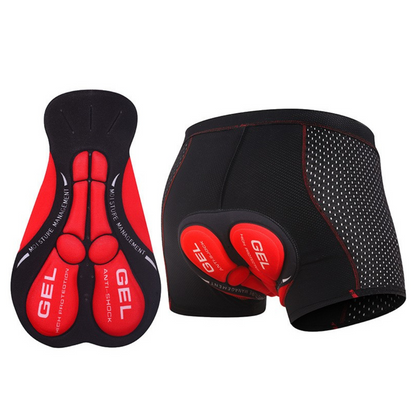 Cuissard pour femmes et hommes | Pantalon de vélo avec rembourrage en gel | Sous-vêtement de vélo | Veloride