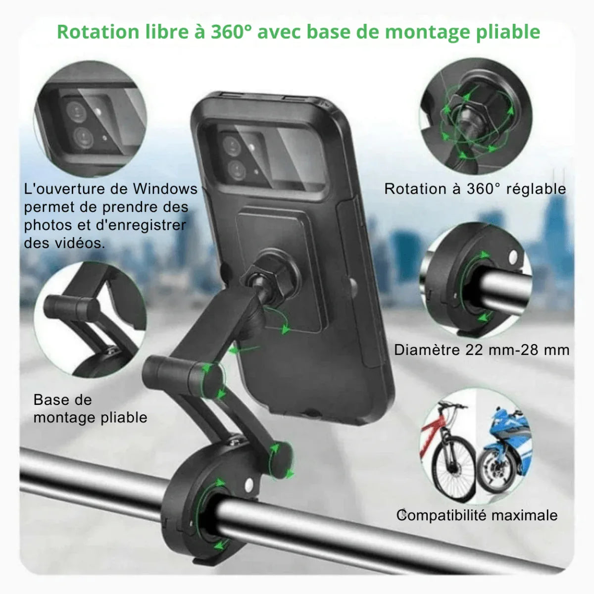 Rainrider™ | Restez connecté en toute sécurité - Rondor
