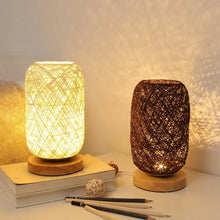 RattaLume™ – Lampe de Table Rattan Éclat Bohème | RONDOR - Rondor