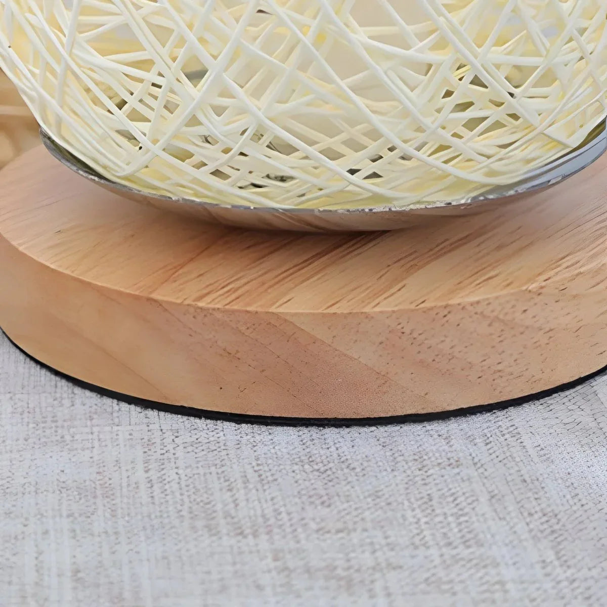 RattaLume™ – Lampe de Table Rattan Éclat Bohème | RONDOR - Rondor