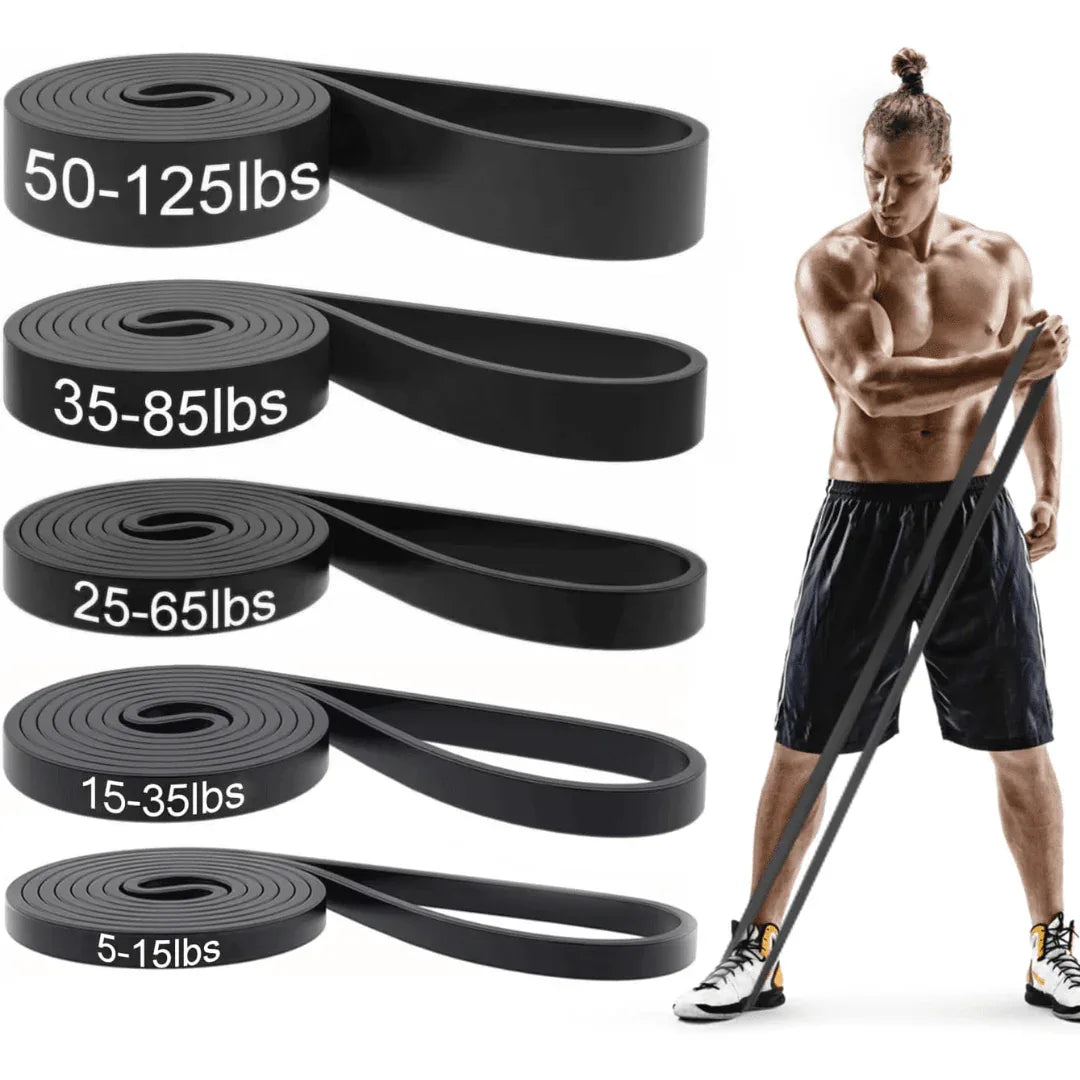 Resistforce™ – Bandes Élastiques pour Tractions, Musculation & Renforcement - Rondor